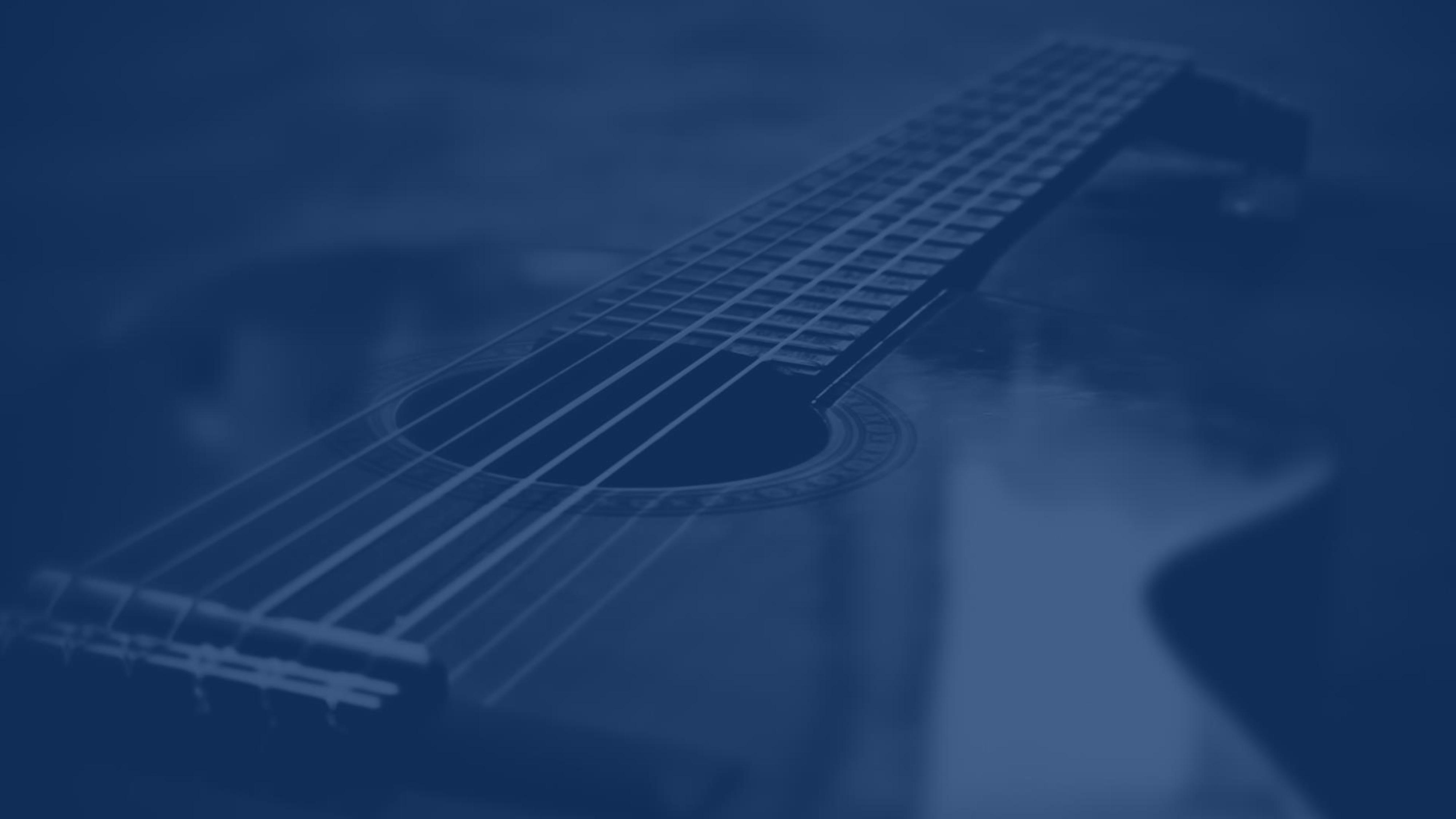 Fundo Azul de Violão